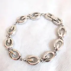 美品✨ジバンシー Gチェーンブレスレット シルバー ロゴ ヴィンテージ