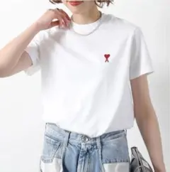 ami paris Tシャツ ハートロゴ