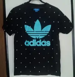 adidas ブラック Tシャツ M