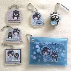 BANDAI【ガシャポン】ano×バッドばつ丸 あそーとこれくしょん 6点セット