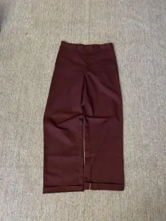 dickies 90s ツータックチノパン ワインレッド