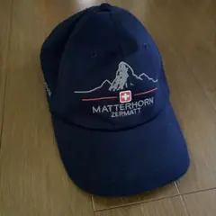 スイス限定 MATTERHORN ZERMATT 刺繍キャップ