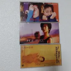 中山美穂 世界中の誰よりきっと 、HERO、ただ泣きたくなるの8cm CD 3枚