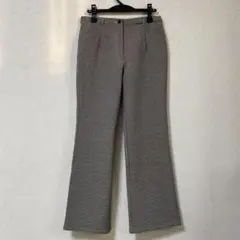 B-Three value Planning 千鳥格子 ストレッチ 美脚パンツ