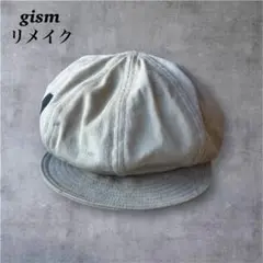 gism リメイクキャップ ヴィンテージ生地使用 一点物