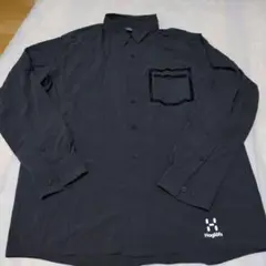Haglöfs 長袖シャツ Mサイズ グレー