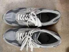 8/27まで　New Balance 992 グレー スニーカー　USA製