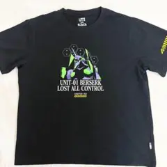 【美品】UNIQLO ユニクロ×エヴァンゲリオン コラボTシャツ