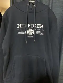HILFIGER ネイビー パーカー