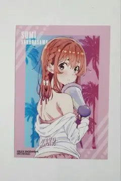 【ラス1】彼女お借りします かのかり ビーチデート ブロマイド 桜沢墨
