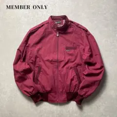 MEMBERS ONLY スウィングトップリブジャケット ボルドー ワインレッド