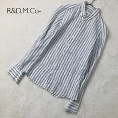 オールドマンズテイラー リネン ストライプ 長袖 シャツ