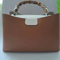 マルコビアンキーニ バンブーハンドルのショルダーバッグ