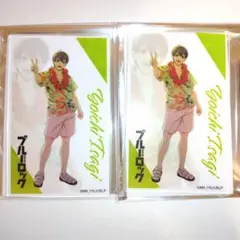 ブルーロック and GALLERY 潔　クリアカード　２枚