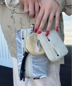 新品未開封　LeSportsac×AMERI Multi Pouch シルバー LeSportsac×Ameri Multi Pouch / シルバー - メルカリ