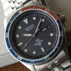 1980年 セイコー SEIKO SQ スポーツ150 ペプシ ダイバー 腕時計