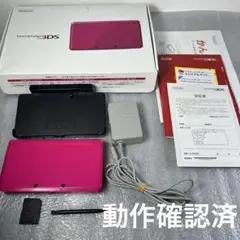 【箱付】ニンテンドー3DS 本体グロスピンク 動作確認済