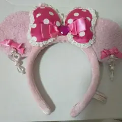 ディズニー ミニー カチューシャ