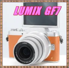 Wi-Fi内蔵❤️極美品❤️パナソニック LUMIX GF7 人気カラー 自撮り