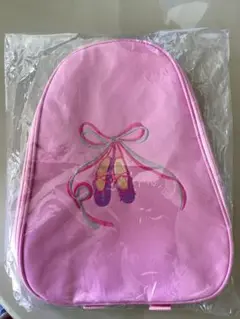バレエ　レッスンリュック　ピンク