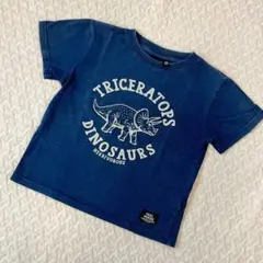 ★しまむら　トリケラトプス 半袖Tシャツ 120　110　恐竜　保育園夏服まとめ