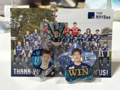 見木選手うちわアクリルキーホルダー★見木選手勝利ガチャ缶バッジ ★新品・未開封