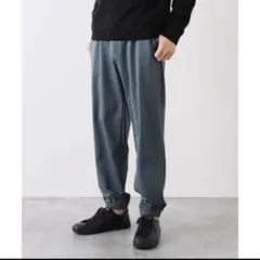 エディフィス￥15,400 シルキー ダブルフェイス イージーパンツ