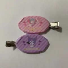 マイメロ　マイメロディ　クロミ　前髪クリップ　傷アリ　サンリオ