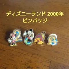 ディズニーランド 2000年 ピンバッジ