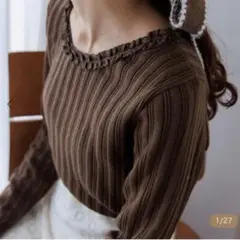 【新品未使用】yagi select mou frill top