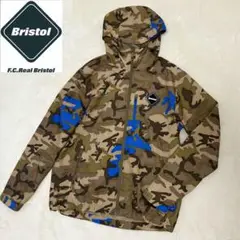 【未使用級✨】FCRB×NIKE カモフラ　ナイロンジャケット 迷彩　希少