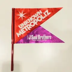 三代目JSB UNKNOWN METROPOLIZライブツアーフラッグ