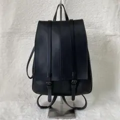 kawabag sou 革バッグ創 レザー リュック デイパック　ブラック　黒