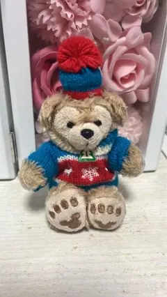 ディズニー　ダッフィー　ぬいぐるみチャーム