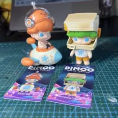 popmart DIMOO スペーストラベル 2点セット