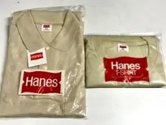 ヘインズ　半袖ポロシャツ、Tシャツ Lサイズ　まとめて2枚　新品　★そ7422