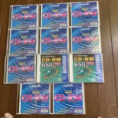 CD-RW 未使用11枚セット