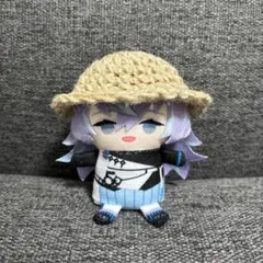 にじパペット　麦わら帽子　ぬい服　パペ服　10cmぬいぐるみ