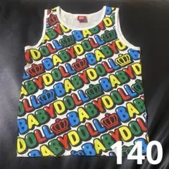 BABYDOLL カラフルタンクトップ 140