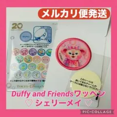ダッフィー カラフルハピネス ワッペン♡シェリーメイ♡