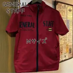 【GENERALSTAFF】フルジップ　フード無し半袖パーカートラックジャケット