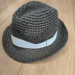 グレーのペーパー帽子 50cm