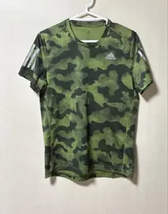 アディダス　adidas カーキ　トレーニングシャツ