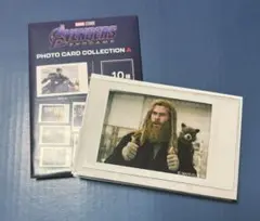 MARVEL - あ】アベンジャーズ　フォトカードコレクション　A　セバスチャン・スタン　セバスタ あ】アベンジャーズ フォトカードコレクション A セバスチャン