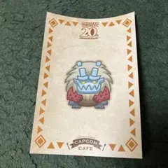 カプコンカフェ モンスターハンター 20周年記念 ポストカード