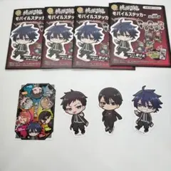 レコスタ『桃源暗鬼』モバイルステッカー4枚