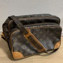 【難有り 廃盤品】ルイ ヴィトン モノグラナイルM45244 ポケット剥がれ有