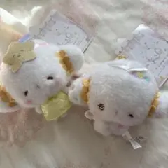 サンリオ　こぎみゅん　天使のおゆうぎ会　マスコットホルダー　天使　星　2点セット