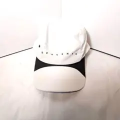 DESCENTE レインキャップ　ホワイト　F