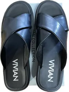 [新品未使用] VIVIAN サッと履ける厚底コンフォートクロスサンダル